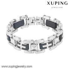 Fashion Cool Popular Latest Silver-Plated pulsera de reloj de acero inoxidable -Bracelet-7